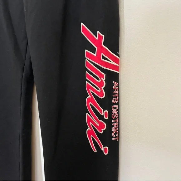 AMIRI City Zip-Pockets Straight-Leg Relaxed-Fit Cotton-Jersey Jogging Bottoms - Picture 6 of 12